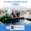 ANTOBLE 5 Watt UVC Replacement Lamp Pond Filter UV Light Compatible with Pennington Aquagarden Inpond 5 in 1 Pond Pump & Filter 200 & 300 & 450 Gallon Models