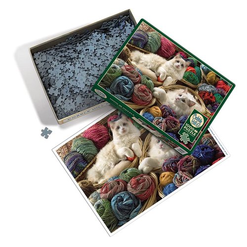 Cobble Hill 1000 Piece Puzzle - Ragdolls - Sample Poster Included