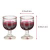 NUOBESTY 10Pcs 1: 12 Wine Glasses Dollhouse Cocktail Glasses Mini Red Wine Drink Cups for Dollhouse Decors Kitchen Accessories Miniature Wine Glasses Miniature Goblet