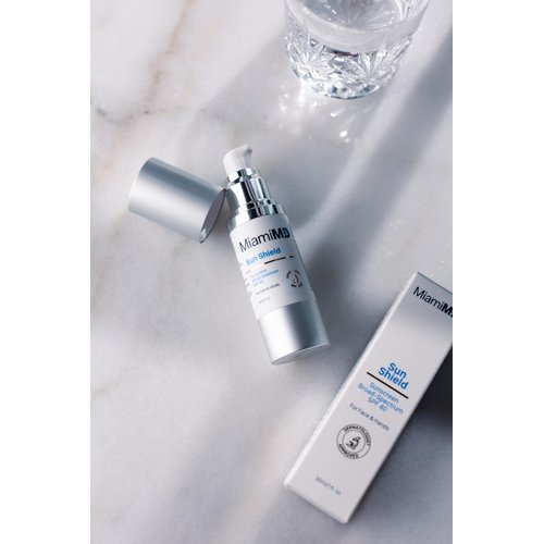 Sun Shield Sunscreen (30ml) Sunscreen Face for Women - Spf 40 Broad Spectrum Face Sunscreen - Sunblock with Vitamin C - Sun Screen with Hydrating and Moisturizing Aloe Vera for All Skin Types