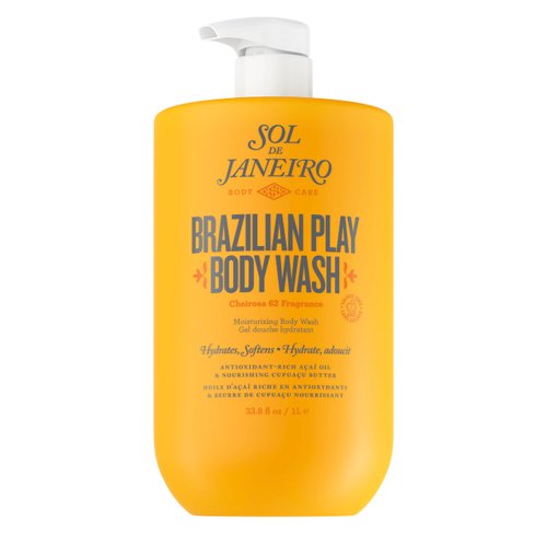 SOL DE JANEIRO Brazilian 4 Play Moisturizing Shower Cream Gel Body Wash - Biggie 1 Liter