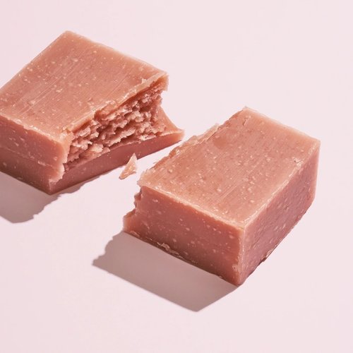 HERBIVORE Pink Clay Gentle Cleansing Bar Soap for Face & Body with French Pink Clay Rejuvenates, Suitable for All Skin Types, Vegan, 4 oz (2 Pack)