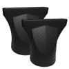 2Pcs Reusable Plastic Hair Dryer Nozzle Attachment Concentrator Hairdressing Salon Styling Tool