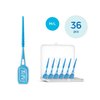 TEPE Dental Floss Picks, Tooth Picks Flossers, Floss Sticks, EasyPicks M/L, Blue, 36 Pk