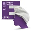 E-Cloth Quick-Dry Hair Wrap, Premium Microfiber Hair Dryer Wrap for Drying Wet Hair, 100 Wash Promise