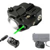 Lasercross CLL103 Flashlight Laser Sight,Magnetic Charging Green Dot Laser Sight for Pistol,Compact Laser Light Combo with Build-in Lithium Battery Used for 21mm Picatinny Rail on Handguns,Shotguns