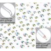QOGIR 10000 Pieces 5 Mixed Size Clear AB Hotfix Rhinestones for Crafts Clothes Nail Art with Tweezers and Picking Rhinestones Pencil