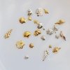 NAIL ANGEL 500pcs/bag Nail Art Randomly Mixed Metal Stud Sea Series Shell Starfish shape Deco 10007