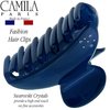 Camila Paris CP3428 French Hair Clip for Women, Girls Hair Claw Clips Jaw for Thick Hair for Long Curly Wavy Hair Fashion Styling Hair Accessories for Women, Strong Hold No Slip Grip, Made in France