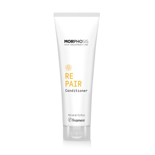 Framesi Morphosis Repair Conditioner 8.4 fl oz, Moisturizes and Strengthens Hair, Natural Ingredients, Color Safe