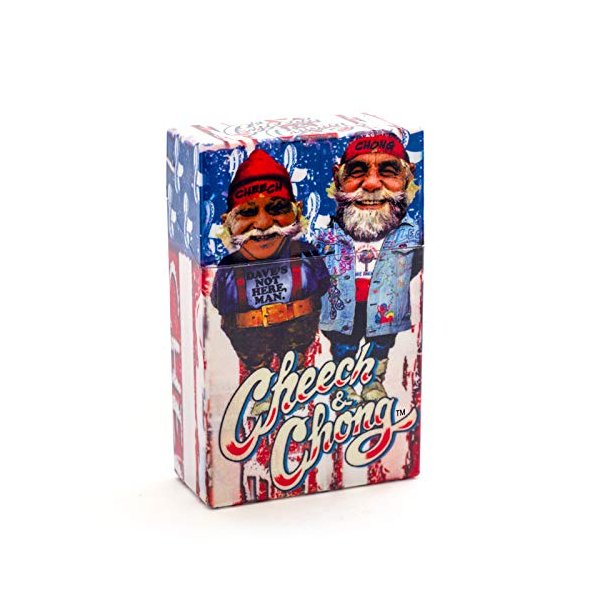 Cheech & Chong Flip Top Cigarette Case - 85mm"USA"