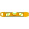 Johnson Level & Tool 8500M Magnetic Aluminum Torpedo Level, 9", Yellow, 1 Level