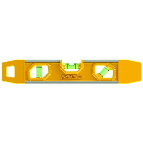Johnson Level & Tool 8500M Magnetic Aluminum Torpedo Level, 9", Yellow, 1 Level