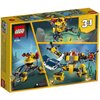 LEGO Creator 3in1 Underwater Robot 31090 Building Kit (207 Pieces)