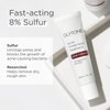 Glytone Acne Spot Treatment Face Cream with 8% Sulfur & 2% Resorcinol, Tinted Acne Treatment for Teenagers, Conceals Blemishes, 1 oz