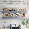 Dinavio Crafthouse Funko Pop Protector - Acrylic Funko Pop Display Case - Sturdy Stackable Design - 4mm Funko Pop Case Compatible with 4'' Vinyl Figures - Black Base