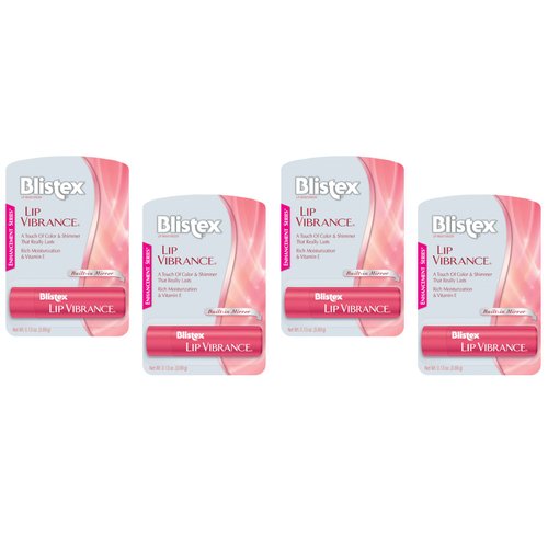 Blistex Lip Vibrance Lip Protectant (Pack of 4)