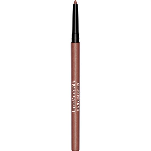 bareMinerals Mineralist Lasting Eyeliner, Mineral-Based Waterproof Eyeliner, Long-Lasting Blendable Color, Safe for Waterline, Retractable, Vegan