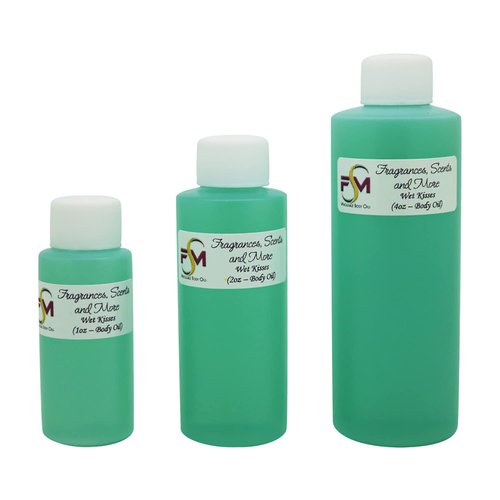 Fragrances, Scents and More Wet Kisses Perfume/Body Oil (7 Sizes) - (2oz Plastic Bottle (60ml))