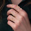 choice of all Stackable Rings Set for Women Teen Girls Trendy Stuff Boho Star Moon Love Knuckle Rings Turquoise Rings Cute Rings Jewelry Gifts for Her