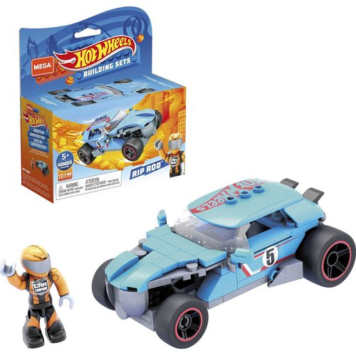 Hot Wheels Mega Construx Rip Rod Construction Set, Building Toys for Kids