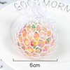 Dhjrefhhd 1Pcs Squishy Grape Mesh Stress Balls Stress Relieve Sensory Squishy Balls Hand Exercise Bouncy Balls