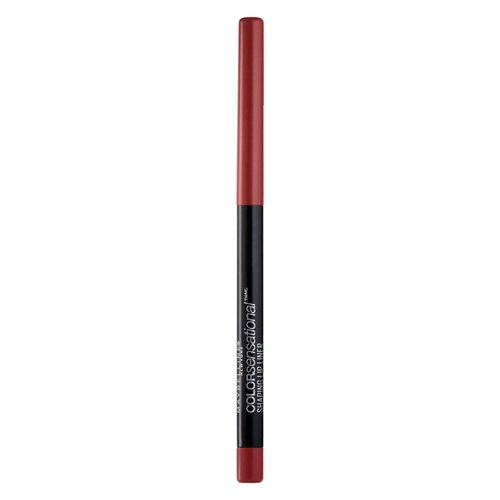 Maybelline New York Color Sensational Shaping Lip Liner with Self-Sharpening Tip, Brick Red, Red, 1 Count