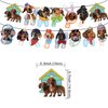 ADIANZI Dachshund Party Decorations Funny Dachshund Birthday Banner Hanging Swirls Dachshund Birthday Party Cake Topper Balloons Cupcake Toppers Dachshund Party Supplies With Different Dog Faces