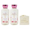 Bath & Body Works Gingham Gorgeous - Pack of Two - Body Lotion With Wild Jasmine Soap., Pink