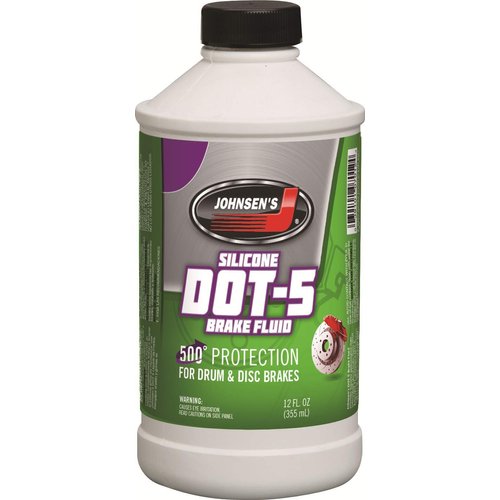 Johnsen's 7012-6 Silicone DOT-5 Brake Fluid - 12 oz.
