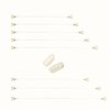 DOORES Blonde Wire for Hair Extensions 8pcs 18.5cm 24.5cm 30cm Invisible Elastic Fish Line Replacement for Extensions with 4 Clips