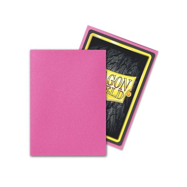 Dragon Shield Standard Size Sleeves – Matte Pink Diamond 100CT - Card Sleeves are Smooth & Tough - Compatible with Pokemon, Yugioh, & Magic The Gathering Card Sleeves – MTG, TCG, OCG