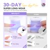 SAVILAND Gel X Nail Glue: 30-Day Lasting Solid Nail Glue Gel for Press On Nails 20 g Strong Gel Nail Glue U V Nail Glue Gel Fake Nails Glue 3D Nail Art Non-Sticky Gel Home Salon DIY Starter SSProTip X