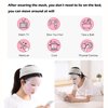 MIBICIRI 2-Pack Silicone Hydrating Mask to Slow Evaporation of Mask Essence, Reusable Mask Sleeve Hook, Facial Moisture Treatment Tool (White)
