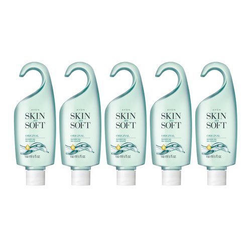 AVON Skin So Soft Original Shower Gel - 5 Pack
