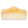 Breezelike Hair and Beard Comb - Mini Sheep Horn Comb for Detangling - No Static Wide Tooth Pocket Comb for Men and Women