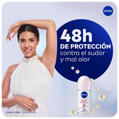 Nivea Pearl & Beauty Roll-On Deodorant, 50ml