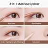 BBIA Last Auto Gel Eyeliner 17 Color – Multi-Use Longwear & Waterproof Mechanical Eye Liner Easy Drawing with Smooth Texture Smudge-Resistant Shadow & Glitter Vegan Korea Eye Makeup (13 PEANUT BEIGE)