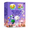 COUCHINLARY DIY Natural Sea Shells Painting Kit for Kids Children Starfish Glow in The Dark Arts&Crafts Kit Gifts Creative Art Toys for Girls Boys Age 4+,5, 6, 7, 8, 9, 10, 11, 12 Year Old