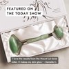 Mount Lai - The De-Puffing Jade Roller for Face | Jade Roller Massage Face Sculptor to De-Puff, Soothe, and Reveal Radiant Skin | Best Face Sculpting Tool for Women | Authentic Jade Facial Roller
