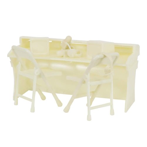 Glow in The Dark Commentator Table Playset for Wrestling Action Figures