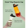 CamelBak Chute Mag BPA Free Water Bottle with Tritan Renew - Magnetic Cap Stows While Drinking, 32oz, Clear