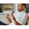 Fitbit Luxe Fitness and Wellness Tracker with Stress Management, Sleep Tracking and 24/7 Heart Rate, Black/Graphite, One Size (S & L Bands Included) (Renewed)
