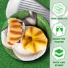 DECORLIFE Golf Party Supplies Serves 24, 9" and 7" Paper Plates, Napkins, Forks Included, for Golf Birthday Decoration