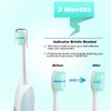 WEQNNM Replacement Toothbrush Heads Compatible with Philips Sonicare:10 Pack Professional Electric Brush Heads for Sonicare 4100 6100 &More Snap-on Handles
