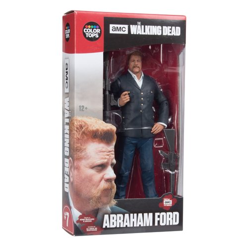 McFarlane Toys The Walking Dead TV Abraham Ford 7” Collectible Action Figure