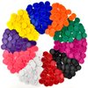 Coopay 1000 Pieces 10 Colors Plastic Poker Chips, 1 Inch Bingo Chips Bulk Learning Counters Disks Poker Card Game Chip, Counting Markers for Math Practice, Game Tokens and Teaching Rewards, 25 mm