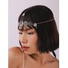 HAQUIL Vintage Boho Pattern Head Chain Hair Accessories Fashion Headbands for Women