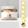 SPA REDI - Clay Mask - Pedicure and Body Deep Cleansing, Skin Pore Purifying, Detoxifying and Hydrating - Natural Bentonite Clay, Infused with, Amino Acids, Panthenol and Comfrey Extract