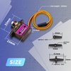DaFuRui 5pack MG90S Servo Motor， Mini 9G MG90S Micro Servo Metal Geared Motor for Arduino RC Robot Helicopter Airplane Boat Controls